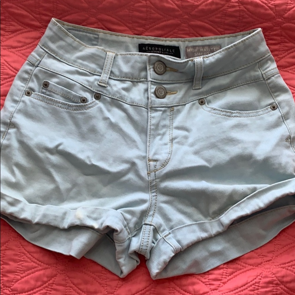 High waisted shorts
